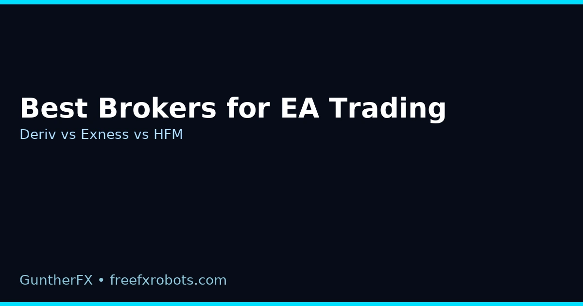 Best Brokers for EA Trading (2025)
